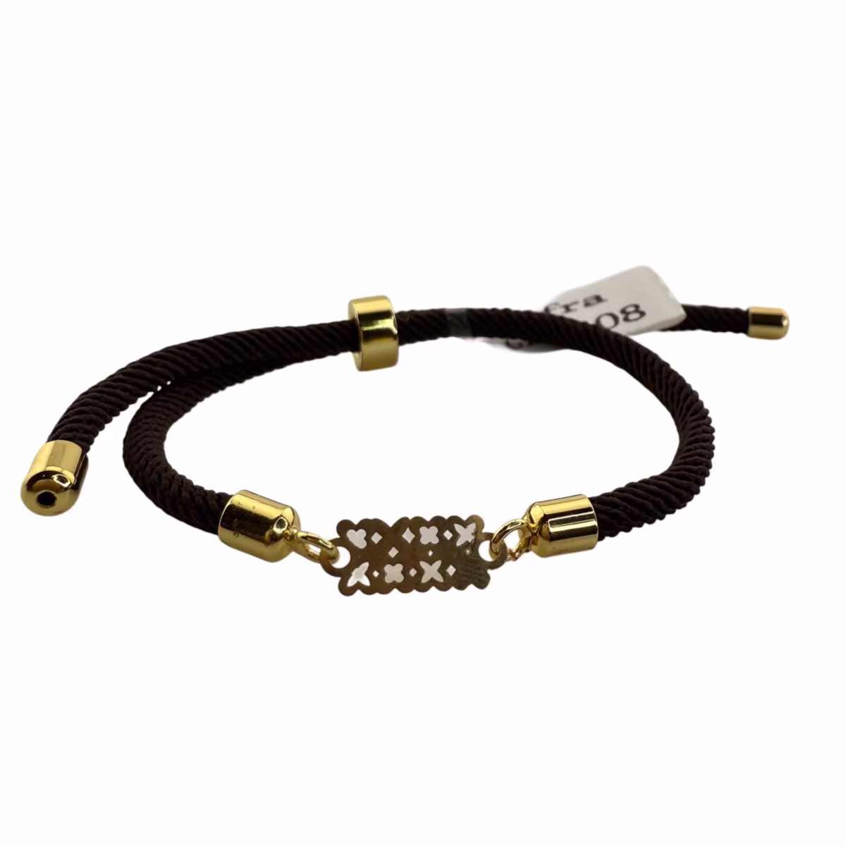 دستبند نخ قهوه ای