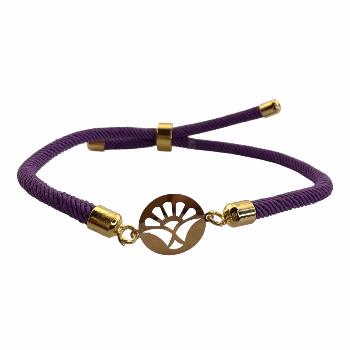 دستبند نخ بنفش