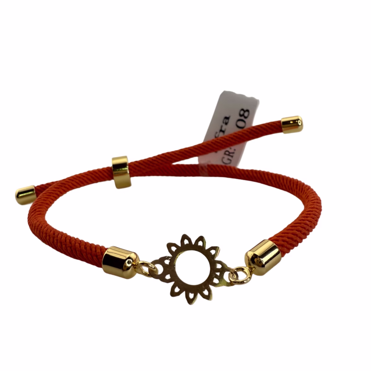 دستبند نخ آجری