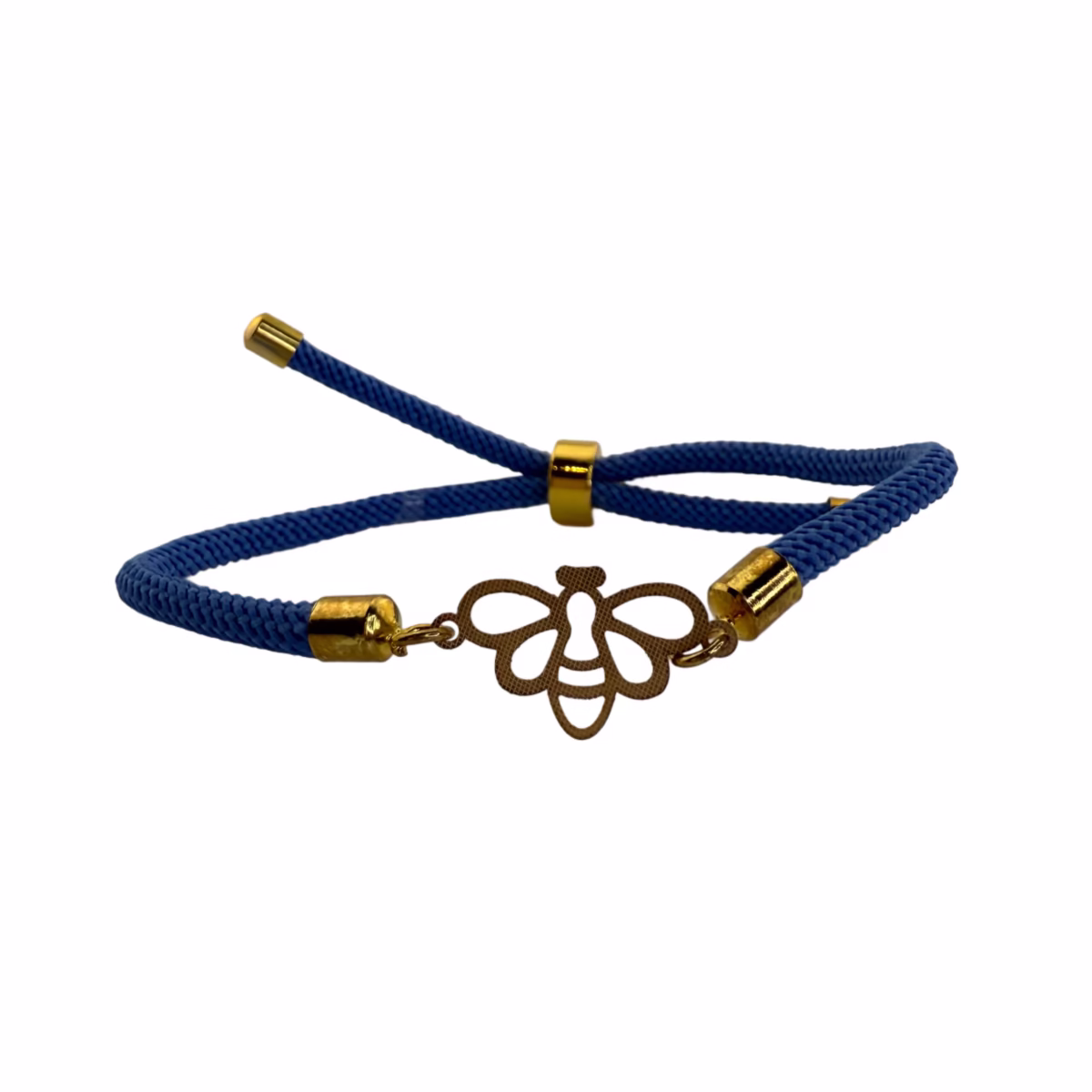 دستبند نخ آبی