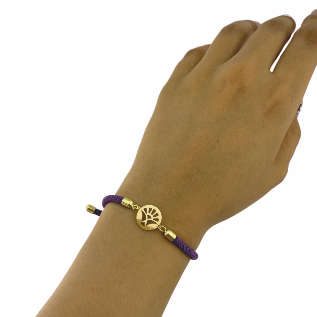 دستبند نخ بنفش - تصویر 2