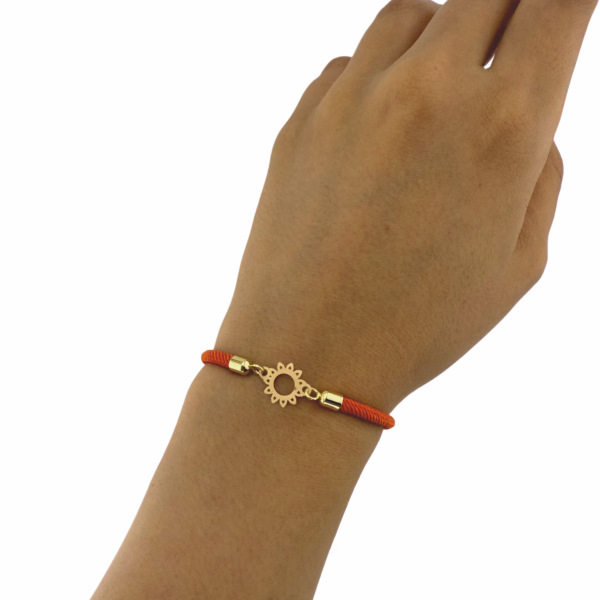 دستبند نخ آجری - تصویر 2
