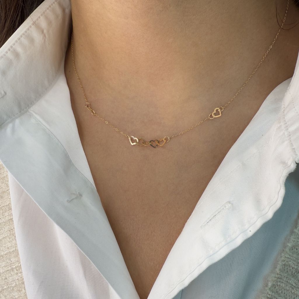 گردنبند قلبی ظریف - تصویر 2