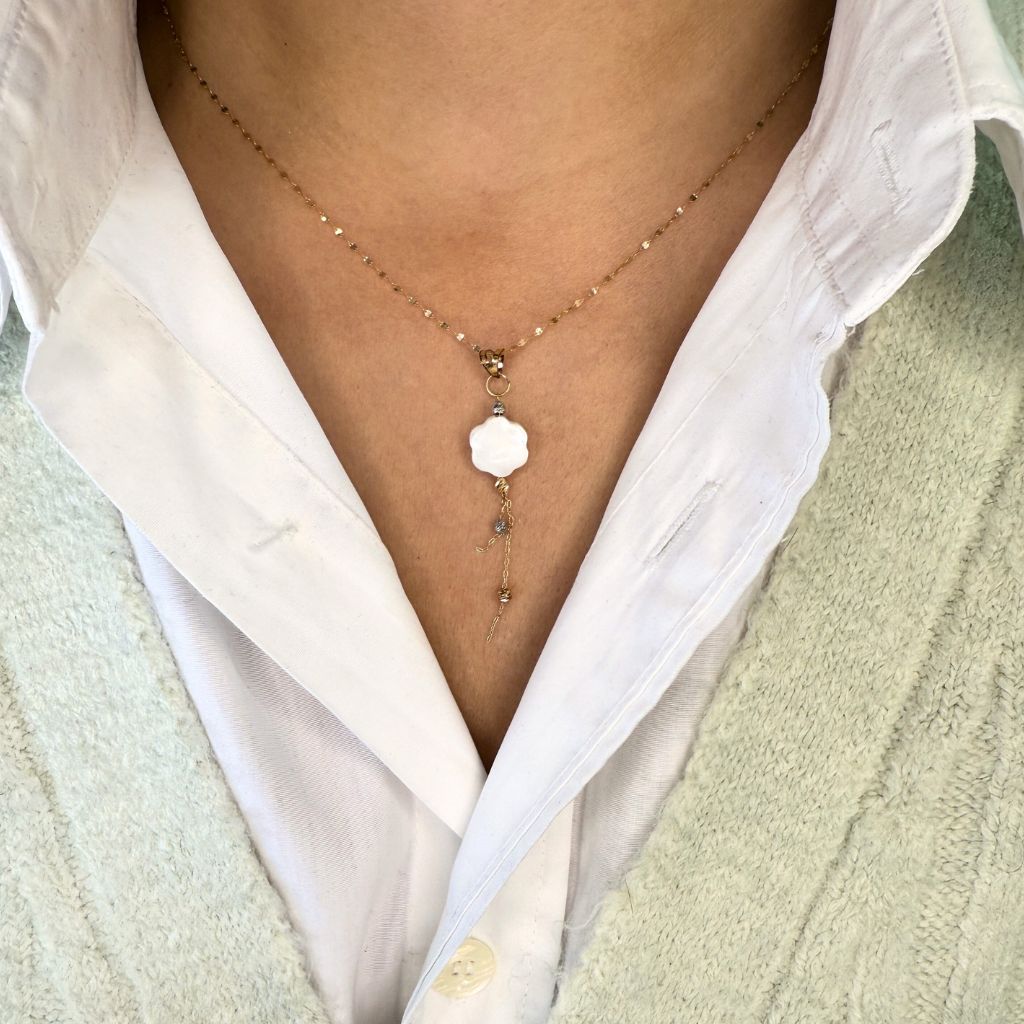 پلاک گل سنگی مدل ۲ - تصویر 2